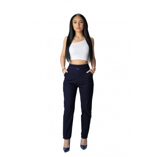 Pantaloni Dama Ophelia Marime Mare Bleumarin